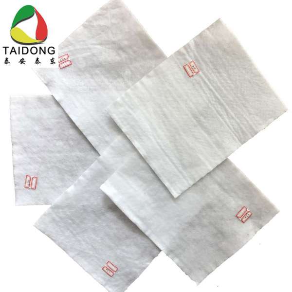 600g Needle Punched High Strength Non Woven Geotextile for Road Construction